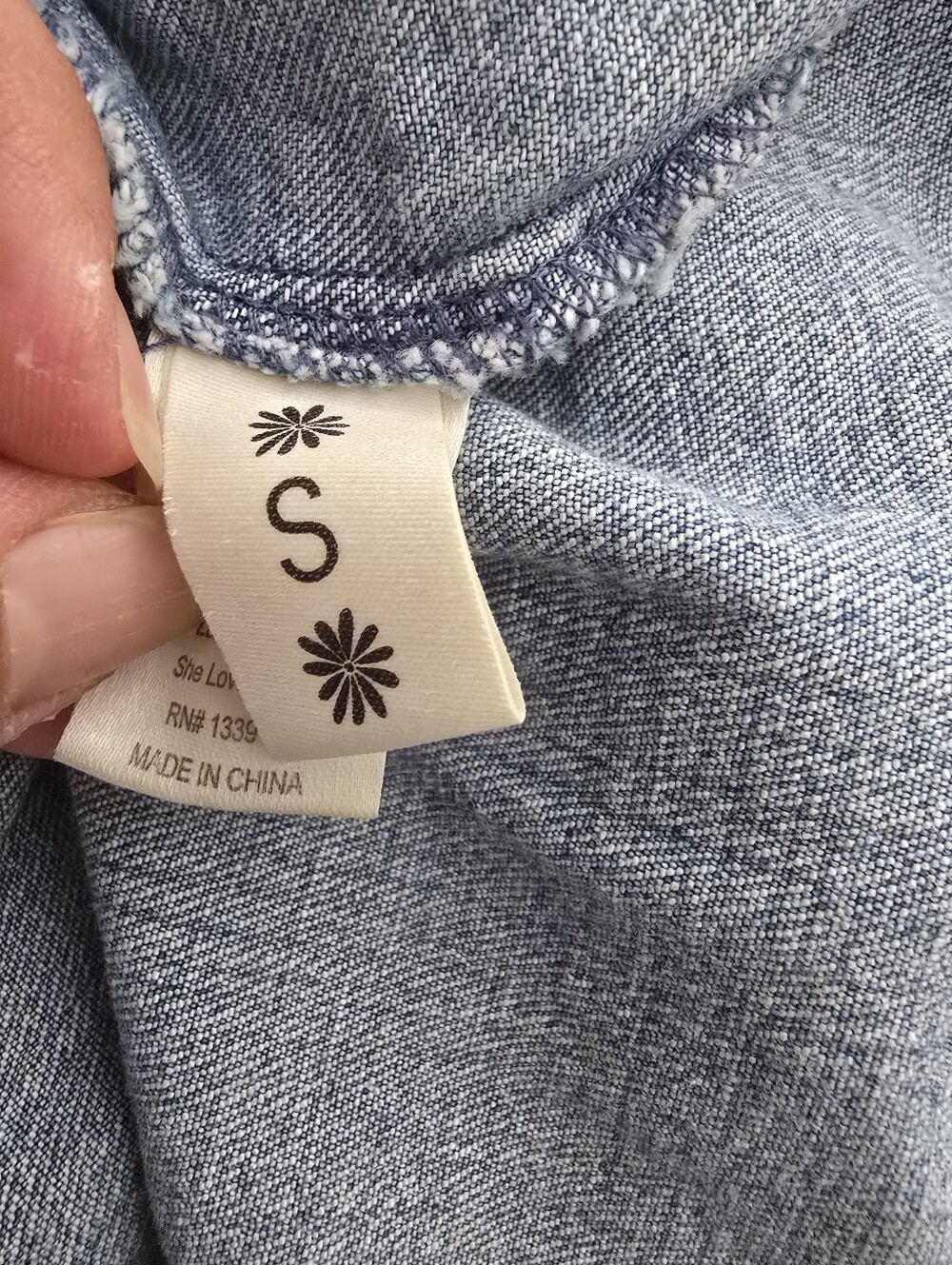 Show Me Your MuMu Ruthie Ruffle Denim Mini Dress - Picture 8 of 9